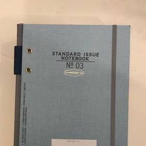 Designworks INK Standard Issue Notebook - Blue - Brand New